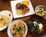 豆腐でふわふわヘルシーつくね♬和風ソース作り方6写真