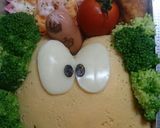 オムライスでぴょん吉作り方3写真