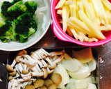 鶏肉とじゃがいものカレーマヨ炒め作り方2写真