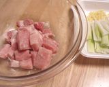 ウマ～❤豚塩さっぱり丼ぶり作り方1写真