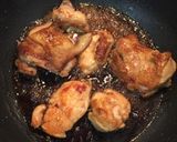 巨峰ジャムの照り焼きチキン作り方3写真