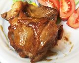 巨峰ジャムの照り焼きチキン作り方4写真