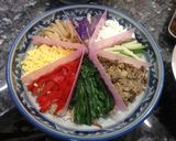 8色フルカラー見て楽しき「レインボー丼」作り方8写真