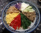 8色フルカラー見て楽しき「レインボー丼」作り方9写真
