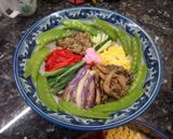 8色フルカラー見て楽しき「レインボー丼」作り方10写真