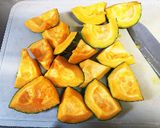 ご飯でモチッ 体温まるかぼちゃスープ作り方1写真