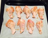 香ばしい♡手羽元のガーリック醤油焼き作り方3写真