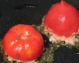 トマトの肉詰め焼き！作り方4写真