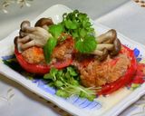 トマトの肉詰め焼き！作り方5写真