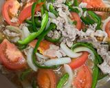 豚と野菜の甘酢卵とじ作り方4写真