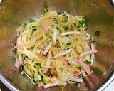 すし酢で簡単♪大根とかまぼこの胡麻酢和え作り方4写真