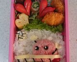 アタックバボちゃんキャラ弁作り方4写真