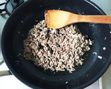 もやしと豚ひき肉の麻婆炒め。丼にも。作り方2写真