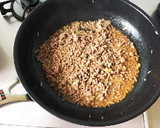 もやしと豚ひき肉の麻婆炒め。丼にも。作り方3写真