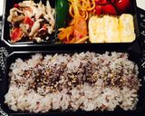 【男子弁当】棒棒鶏梅風味とナポリタン作り方9写真