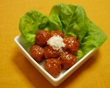 肉団子のチリソースがらめ作り方7写真