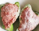 柔らかピーマン肉詰め作り方4写真