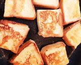残り物の朝食 フレンチトーストプレート作り方3写真