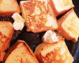 残り物の朝食 フレンチトーストプレート作り方4写真