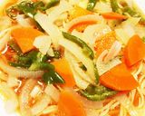 簡単！イタリアン風トマトスープパスタ作り方6写真