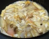 お鍋リメイク！具沢山炊き込みご飯☆作り方5写真