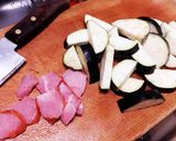 【簡単】トマトとナスのヘルシーあんかけ丼作り方1写真