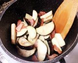 【簡単】トマトとナスのヘルシーあんかけ丼作り方4写真
