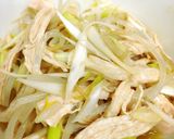 節約レシピ、鶏胸肉とネギのピリ辛和え作り方11写真