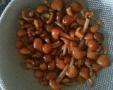 モロヘイヤ・なめこの胡麻和え作り方3写真