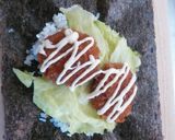 手抜き＆簡単♪おにぎらず～チキンカツ編作り方2写真