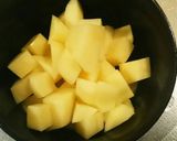 余り物で簡単すぎる!ジャガイモ炒飯♪作り方3写真