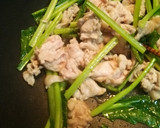 ウェイパーで簡単小松菜と豚肉炒め作り方3写真