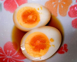 簡単！！ほんのり甘い煮卵(作り置きにも)作り方6写真