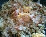☆じゃことゴマの美味しい高菜チャーハン作り方4写真