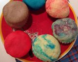 簡単ふわふわカラフルカップケーキ作り方5写真