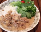 ボルニーチの香りほのかに森のクリーム豚煮作り方1写真