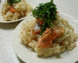 秋鮭としめじの炊き込みご飯☆はらこめし作り方6写真