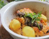 豆腐と味噌で栗と鮭のグリル焼き作り方4写真