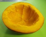 加賀野菜　赤かぼちゃの肉詰め秋のあんかけ作り方1写真