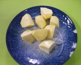 加賀野菜　赤かぼちゃの肉詰め秋のあんかけ作り方3写真