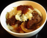 本格丼 命名！『レモンステーキ丼！』作り方15写真