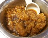 野菜と肉のおろしソースがけ♪作り方1写真