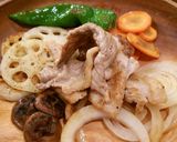 野菜と肉のおろしソースがけ♪作り方8写真