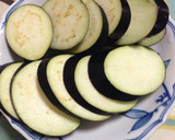 茄子と豚バラの甘辛丼♪おろし生姜を添えて作り方1写真