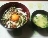ブリの照り焼き~ぶりてりたま丼~作り方10写真