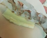 餃子の皮で海老フライ☆作り方5写真