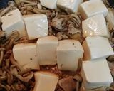 スタミナ満点！にんにく肉豆腐作り方3写真