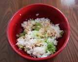 とろーりチーズの揚げ玉丼♪作り方2写真