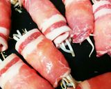 モヤシとチーズの豚ロース巻き作り方3写真