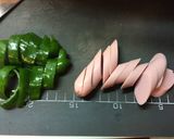 魚肉ソーセージ✿黒胡椒フライ作り方2写真
